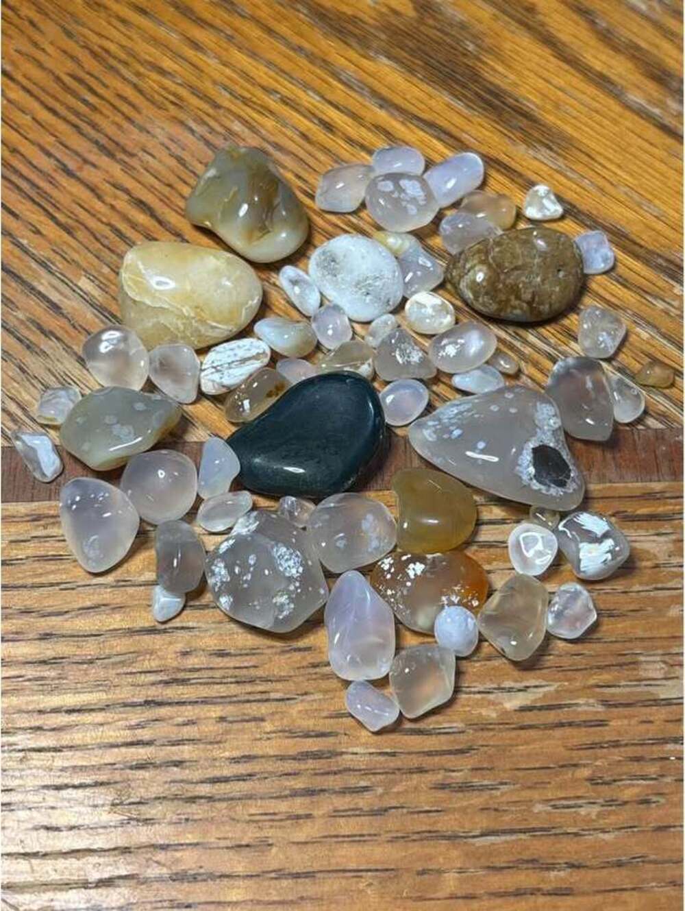 Polished Agate and Quartz Stone Collection